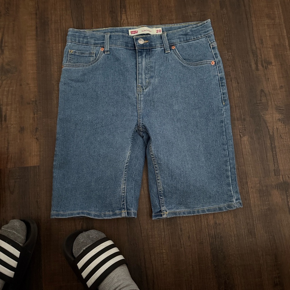 Levi's Boy’s Blue Denim Shorts